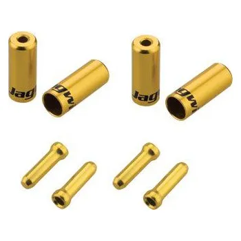 Komponent pro jízdní kolo Sada koncovek JAGWIRE pro brzdy i řazení, zlatá