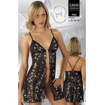 Dámská erotická košilka Eros Veneziani Dámská košilka babydoll 2585 M/L + Doprava zdarma