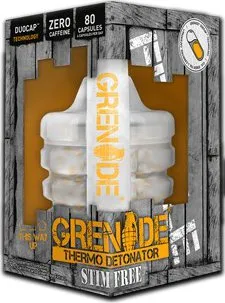 Spalovač tuku Grenade Thermo Detonator Stim Free 80 tbl.