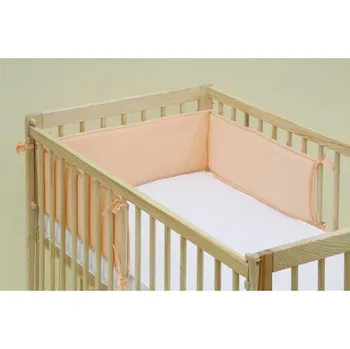 Příslušenství pro dětskou postel a kolébku Mantinel do dětské postýlky - Scarlett froté - 180 x 20 cm - meruňková