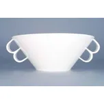 Český porcelán, a.s., Dubí Bohemia White, mísa hluboká, 24,5, bílá, Český porcelán Dubí