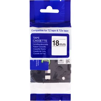 Pásek do tiskárny Kompatibilní páska s Brother TZE-541, 18mm, černý tisk na modrém podkladu