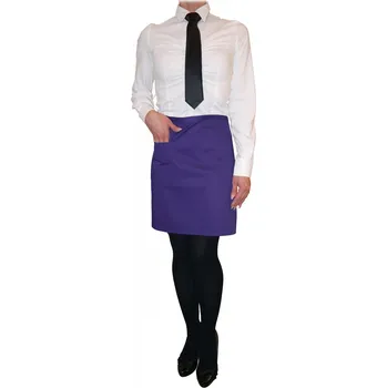 Kuchyňská zástěra Vondrak & Company | Číšnická zástěra krátká - fialová