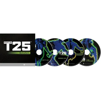 DVD film Beachbody Shaun T's FOCUS T25 GAMMA Phase DVD Workout