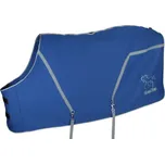 ManMat Univerzální stájová deka pro koně černá modrý lem S