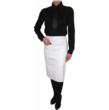 Kuchyňská zástěra Vondrak & Company | Číšnická zástěra střední - bílá