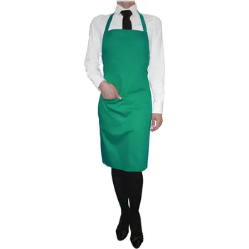 Kuchyňská zástěra Vondrak & Company | Kuchařská zástěra s laclem - světle zelená