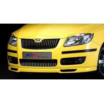 Tuning Horní lišta přední masky - ABS černý, Fabia II Lim./Combi