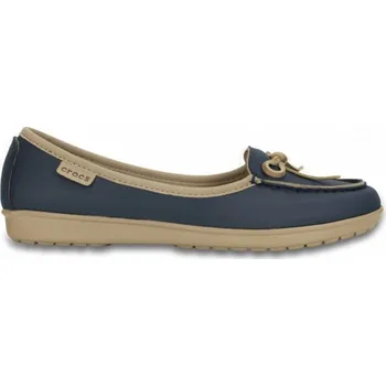 Dámské baleríny Crocs Wrap ColorLite Ballet Flat Navy/Tumbleweed