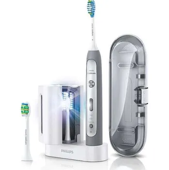 Elektrický zubní kartáček Philips Sonicare Flex Care Platinum HX9172/14 šedý