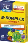 Maxi Vita B-komplex + vitamin C 30 tbl.