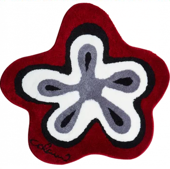 Koupelnová předložka Grund Colani 1 koupelnová předložka 120 cm červená