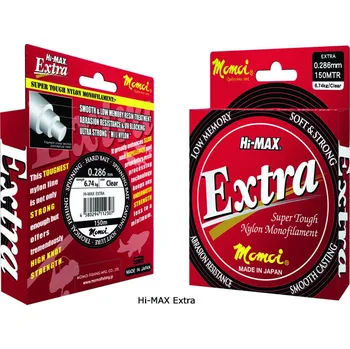 Momoi Vlasec HI-MAX EXTRA 150 m 0,128 mm (Momoi HM 150/0,128mm)