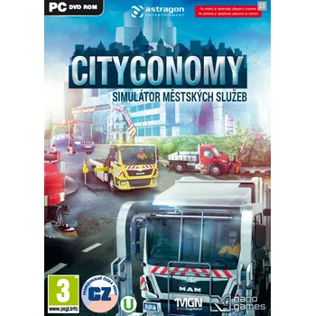 Počítačová hra Cityconomy - Simulátor městských služeb PC krabicová verze