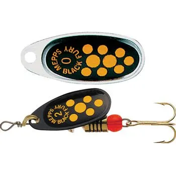 Umělá nástraha Třpytka MEPPS Black Fury 3 stříbrná/oranžová (Comet BF3 stříb/oran)