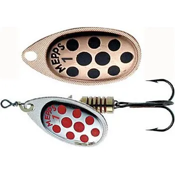 Umělá nástraha Třpytka MEPPS Aglia Decoree 1 měď/černé tečky (A Dec 1měď/černé)