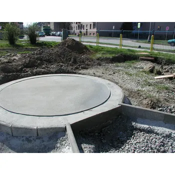 Vrhací koule DOR-SPORT Ocelový rám pro vrh koulí se ztužením