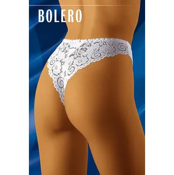 Kalhotky Wolbar Bolero Tanga black-černá S