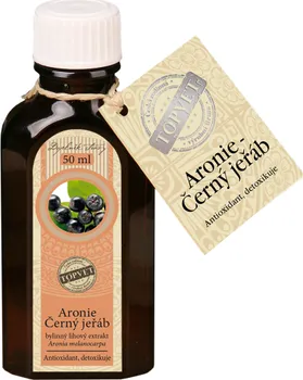 Přírodní produkt Topvet Aronie - černý jeřáb tinktura 50 ml
