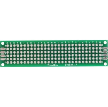 Vývojová deska Univerzální plošný spoj - 20 x 80 mm, prototyp DPS PCB FR4