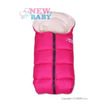 Fusak Zimní fusák New Baby Fluffy Pink