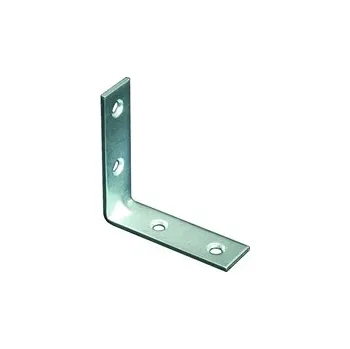 Tesařské kování Úhelník s prolisem 2,5x2,5cm, plech 15x2mm