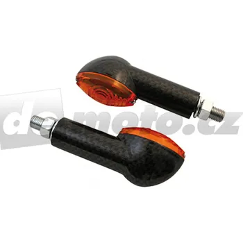 Osvětlení pro motocykl Moto miniblinkr CAT EYE - karbonový prodloužený