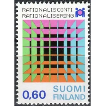 Poštovní známka Posti Finland (1974) MiNr. 752 ** - Finsko - racionalizace