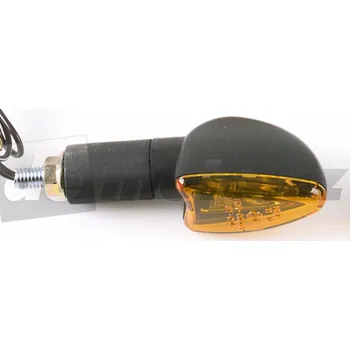 Osvětlení pro motocykl Moto miniblinkr ARROW - černý prodloužený