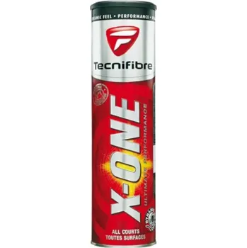 Tenisový míč Tenisové míče Tecnifibre X-One (4ks v dóze)