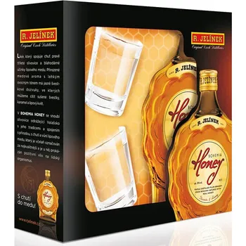 Pálenka Rudolf Jelínek Bohemia Honey 35 %