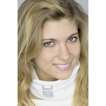 Nákrčník multifunkční nákrčník Bullish Gorro Swarovski - bílý (Bullish Gorro Swarovski bílý)