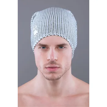 multifunkční nákrčník Bullish Gorro Pattern malé logo bílá s černým vzorem (Bullish Goro Pattern malé logo bílá s černým vzorem)