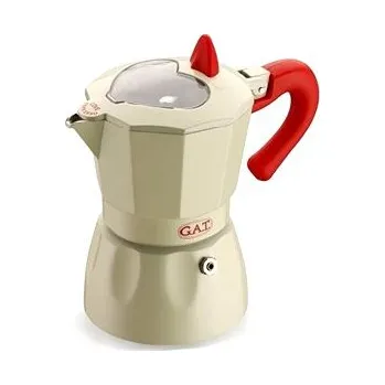 Moka konvice G.A.T. Rossana 6 šálků bílá