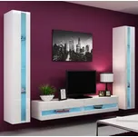 Cama Meble Vigo New 3 bílá/bílý lesk