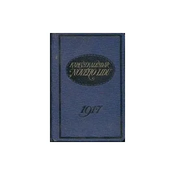 Kalendář Kapesní kalendář Nového lidu 1917 -