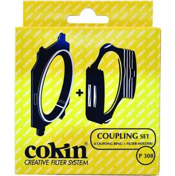Cokin P308 spojovací kroužek s dalším adaptérem na filtry Cokin P