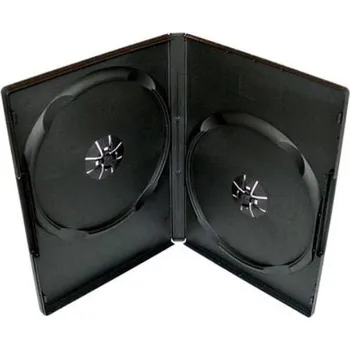 Příslušenství pro datový nosič Obal na 2 DVD černý 14mm
