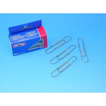 Spona do sešívačky Sponky kancelářské Conmetron (aktové) 475, nikl., 75mm,oválné-25ks