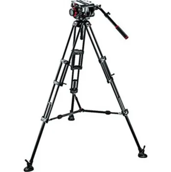 Stativ MANFROTTO 509HD,545BK set videohlavy a stativu PRO MIDDLE Twin Kit 100