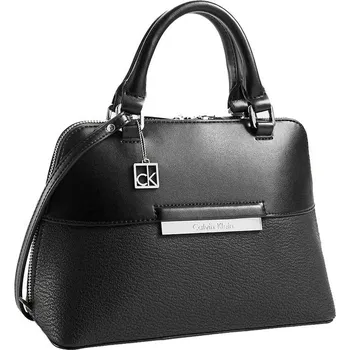 Kabelka Calvin Klein Valerie Studio Dome Satchel Black