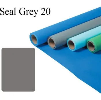 Fotopozadí FOMEI papírové pozadí 1.35x11m SEAL GREY