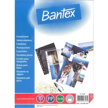Fotoalbum Bantex fólie na fotografie 13x18 cm čirá 2114 08