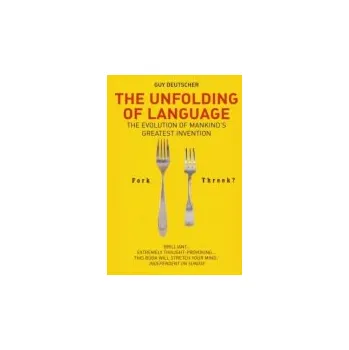 Kniha Unfolding Of Language - Deutscher, Guy