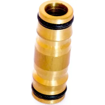 Zahradní sestava TEXIM Spoj dvou rychlospojek - mezikus 1/2" - 1/2" mosaz