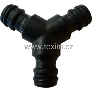 Zahradní sestava TEXIM Rozbočovač průchozí pro rychlospojky plastový