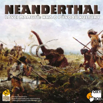 Desková hra Fox in the Box Neanderthal: Lovci mamutů