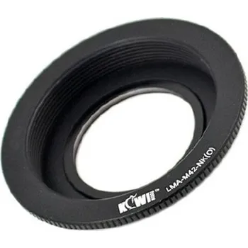 Kiwifotos redukce bajonet Canon EOS/M42 závit 42 mm