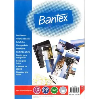 Fotoalbum Bantex fólie na fotografie 15x21 cm čirá 2117 08