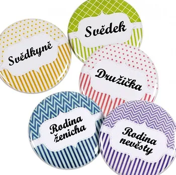 Rám na obraz Albi Svatební Placky svatebčanů - Svědkyně